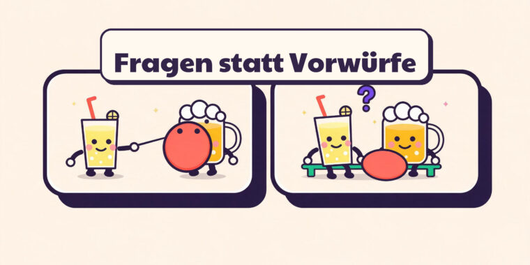 Wie Sie mit einem Freund über sein Trinken sprechen (ohne verurteilend zu klingen)