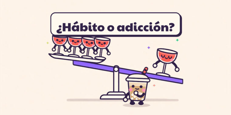 La diferencia entre un hábito y una adicción (y por qué importa)