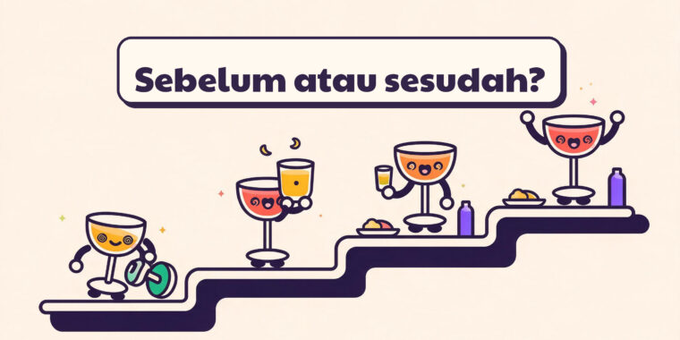 Alkohol Pra-Latihan vs. Pasca-Latihan: Apakah Ada Waktu yang ‘Lebih Baik’?