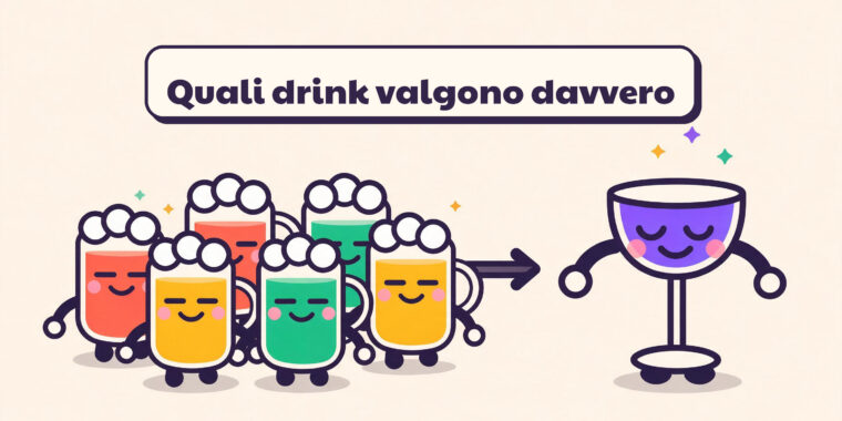 Come usare i dati per bere meglio (non solo meno)