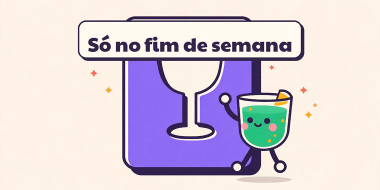 De bebedor diário a apenas fins de semana: uma história de transição realista