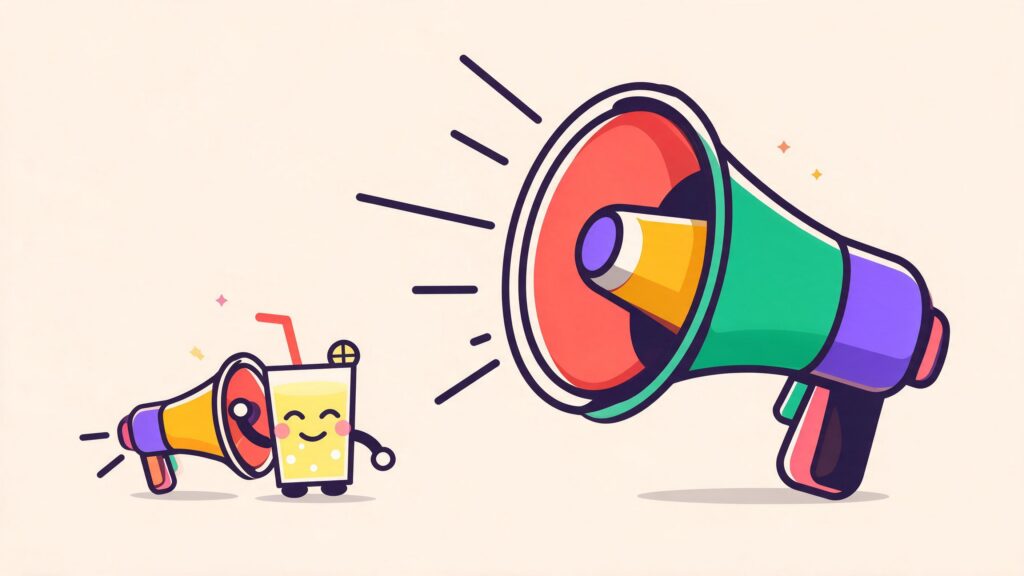 The spending asymmetry — for every voice warning you, a thousand are selling to you